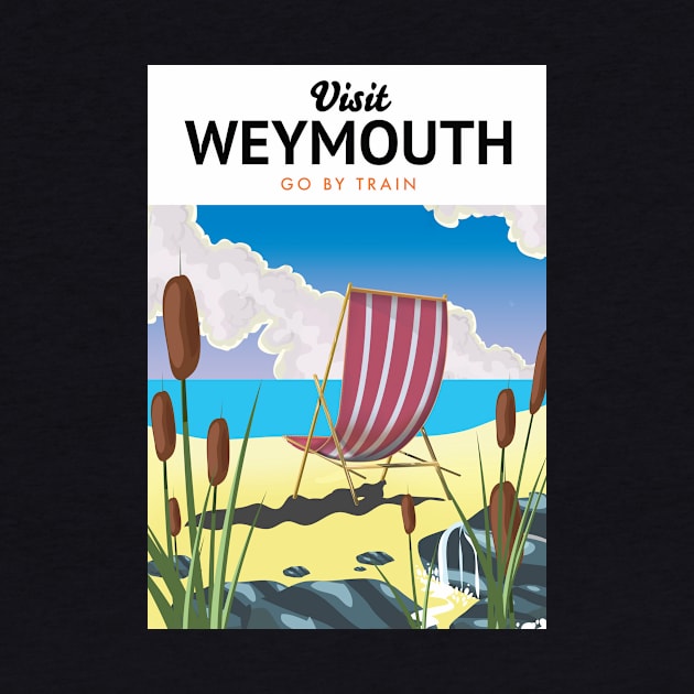 Weymouth seaside travel poster. by nickemporium1